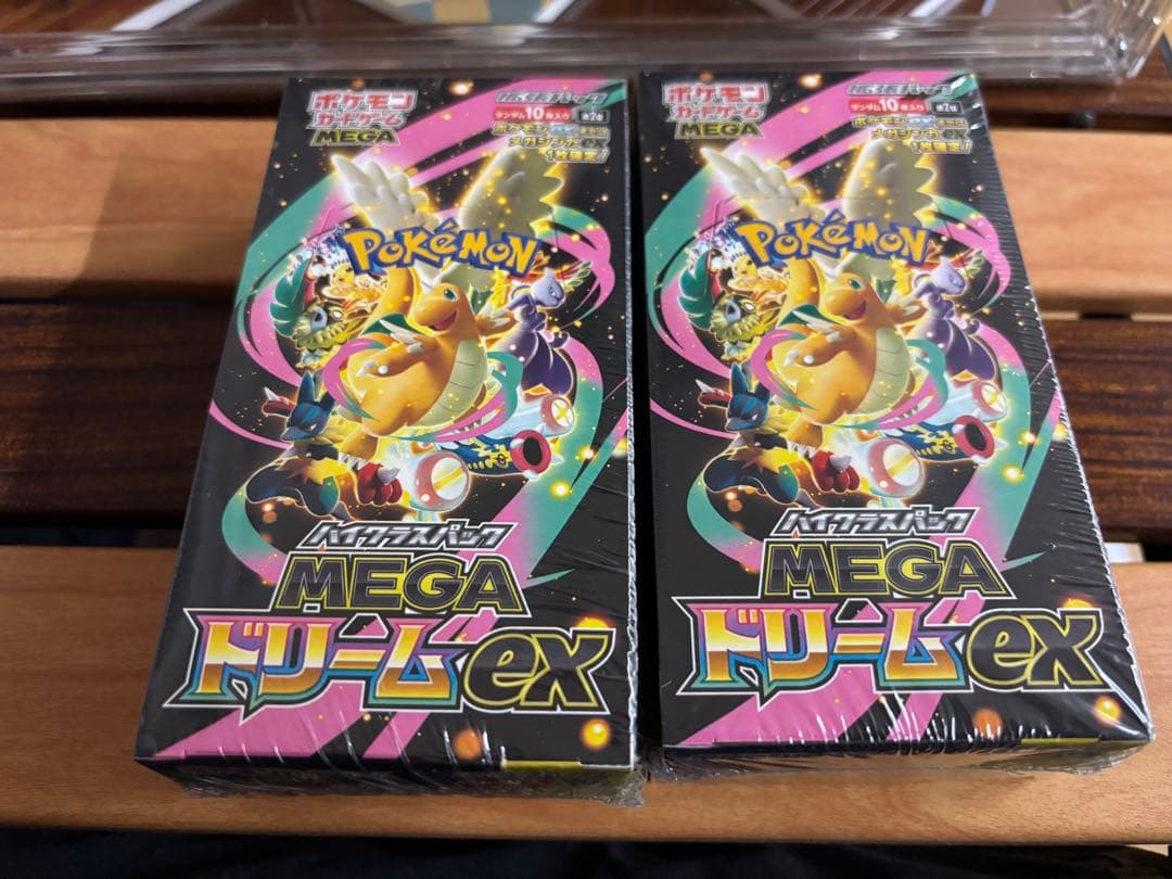 ポケモンカードゲーム MEGAドリームEX 2box