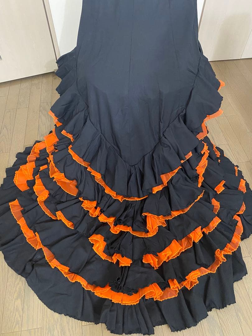 フラメンコ衣装 ファルダ バタデコーラ