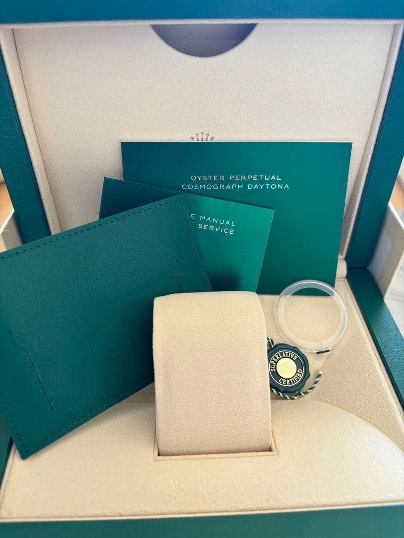 ロレックス箱 L デイトナ用取説 付属品セット BOX