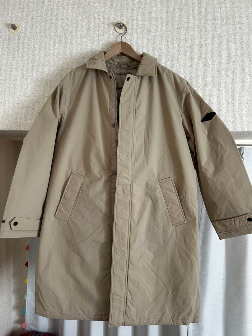 m　MERRELL ベージュ ライトダウンジャケット L