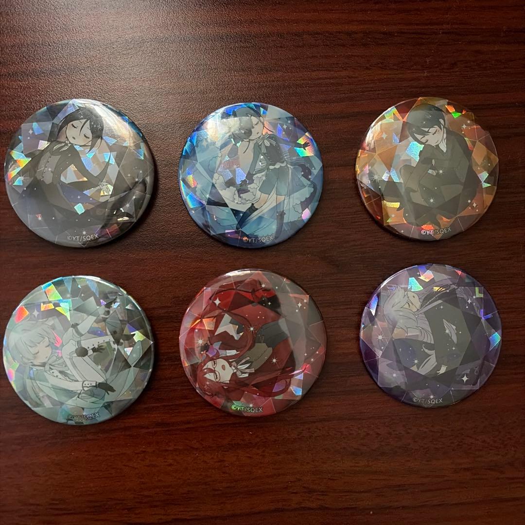 黒執事　宝石缶バッジ　コンプリートセット