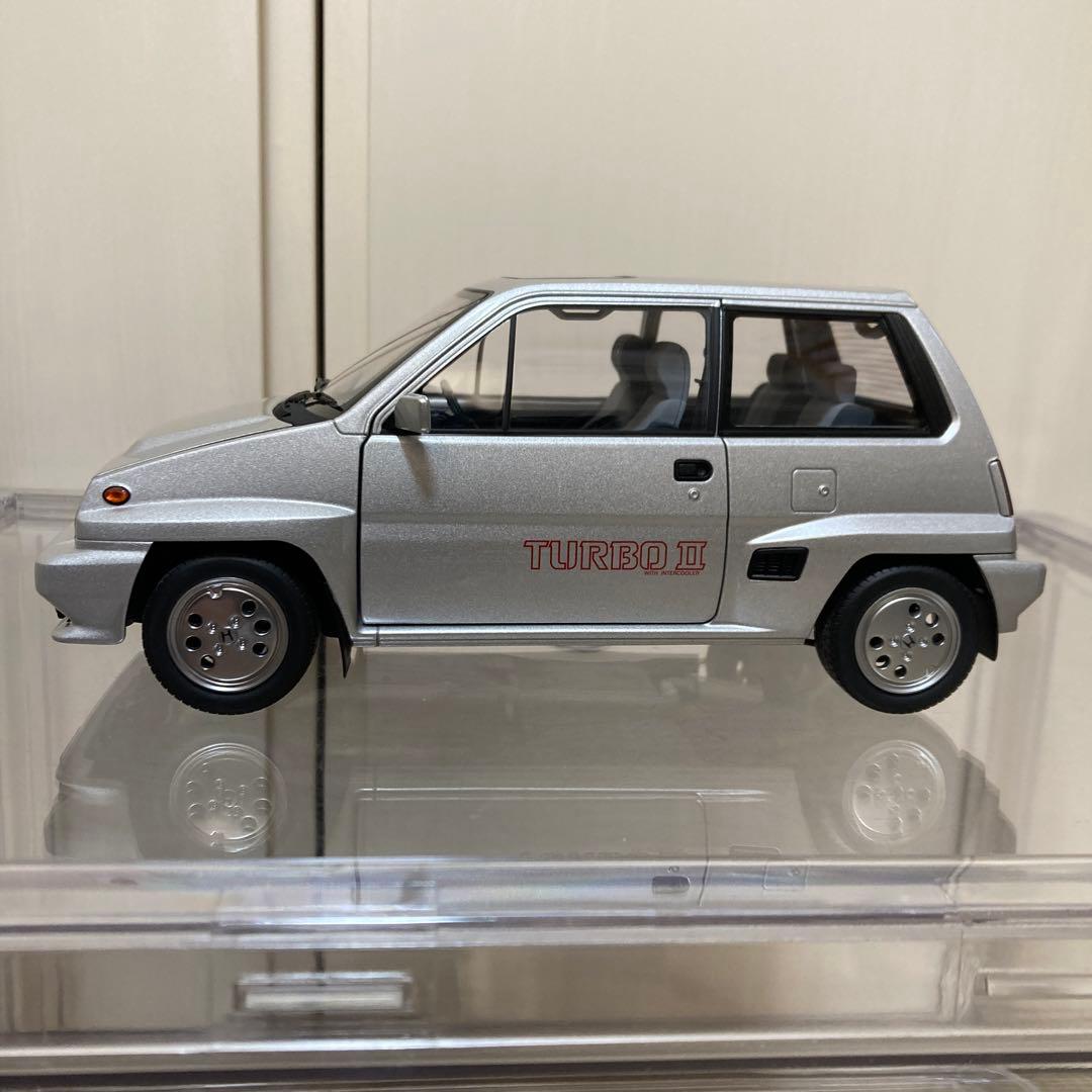 オートアート1/18ホンダ シティターボⅡ ブルドック シルバー