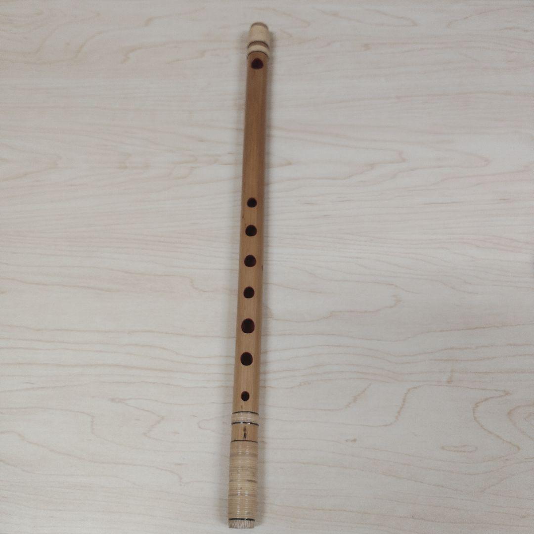 篠笛　喜(七が三つ)月　六本調子　唄用