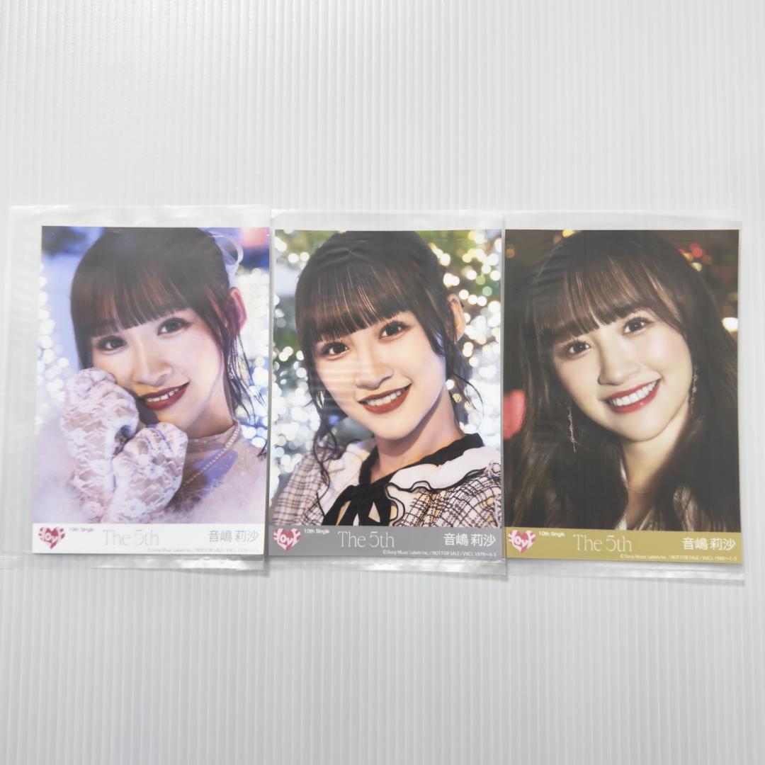 音嶋莉沙 The 5th 封入 コンプ A B C イコラブ 生写真 - メルカリ