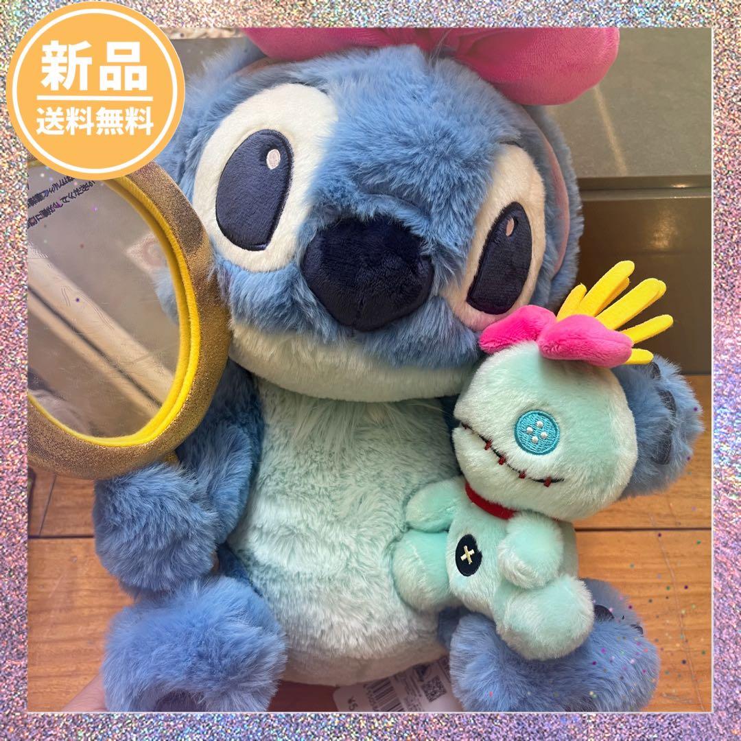 スティッチ＆スクランプ ぬいぐるみ Ribbon Stitch 3店舗限定 - メルカリ