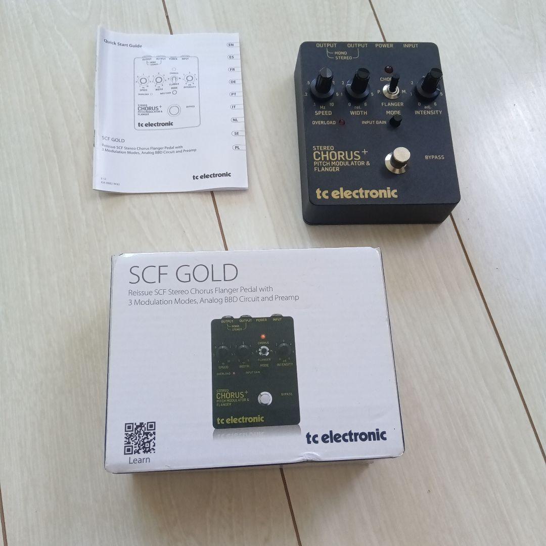 tc electronic SCF GOLD コーラス・フランジャー