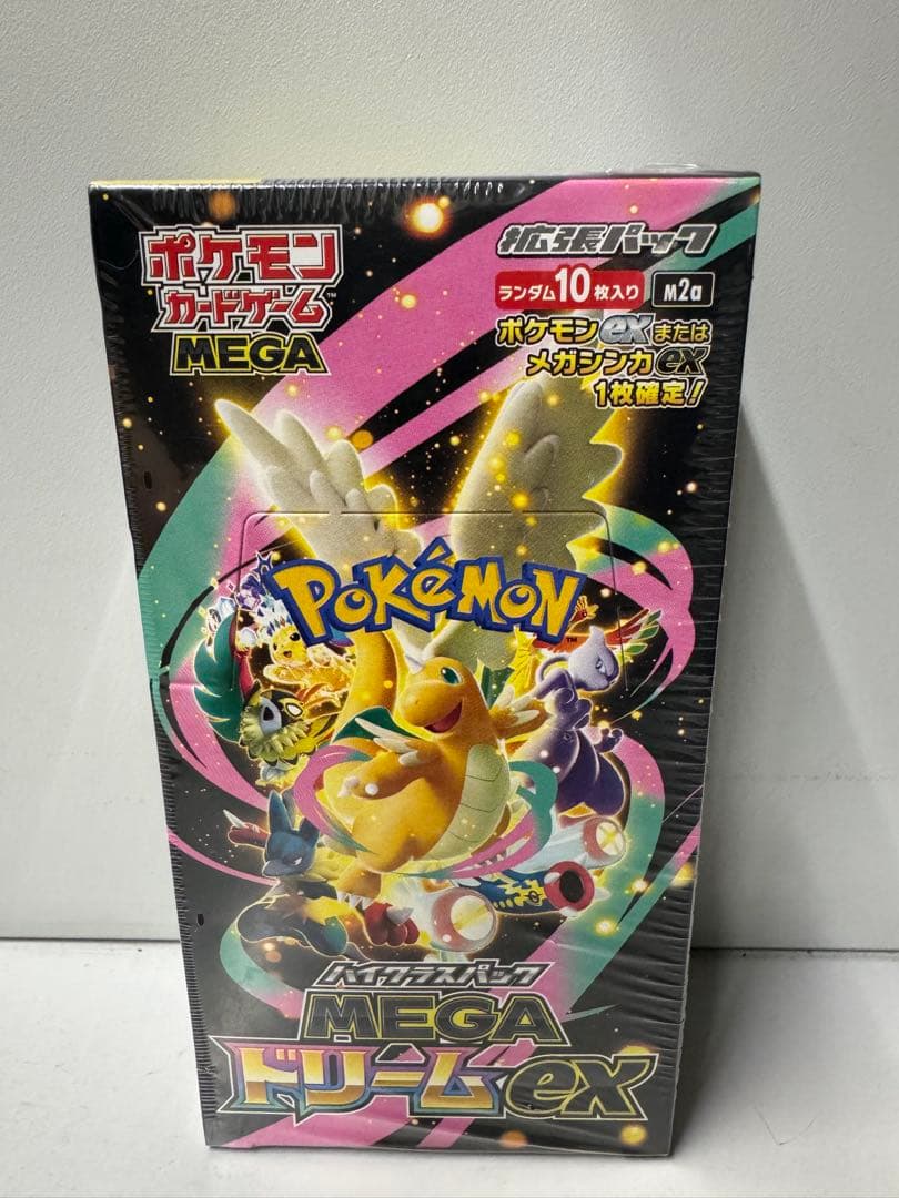 ポケモンカードゲーム MEGA ドリームEX シュリンク付き - メルカリ