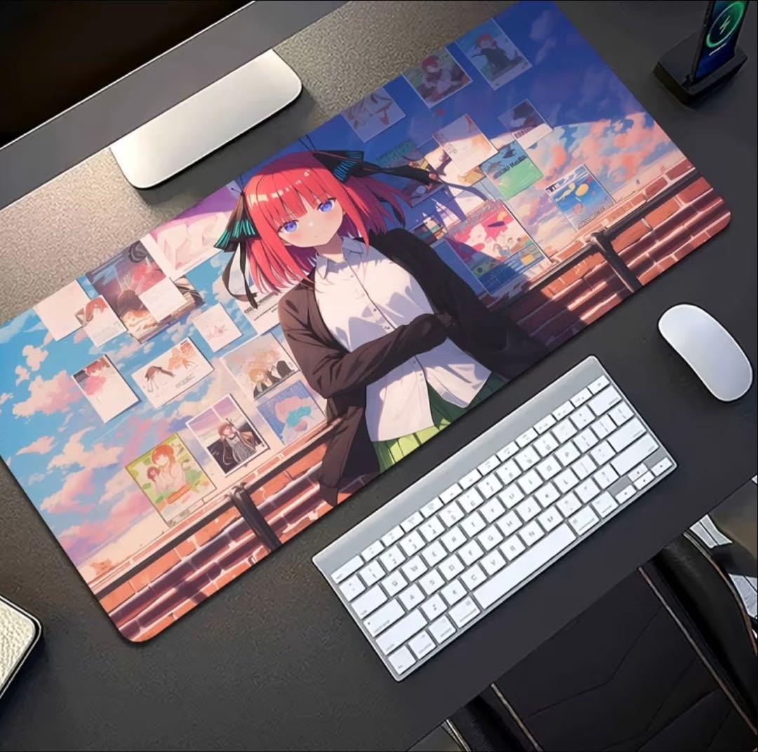 五等分の花嫁 二乃 デスクマットマウスパッドプレイマット - メルカリ
