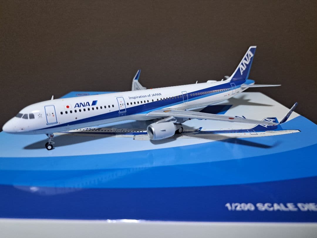 新品】ANA 全日空 A321neo JA111A 1/200 JCWING - メルカリ