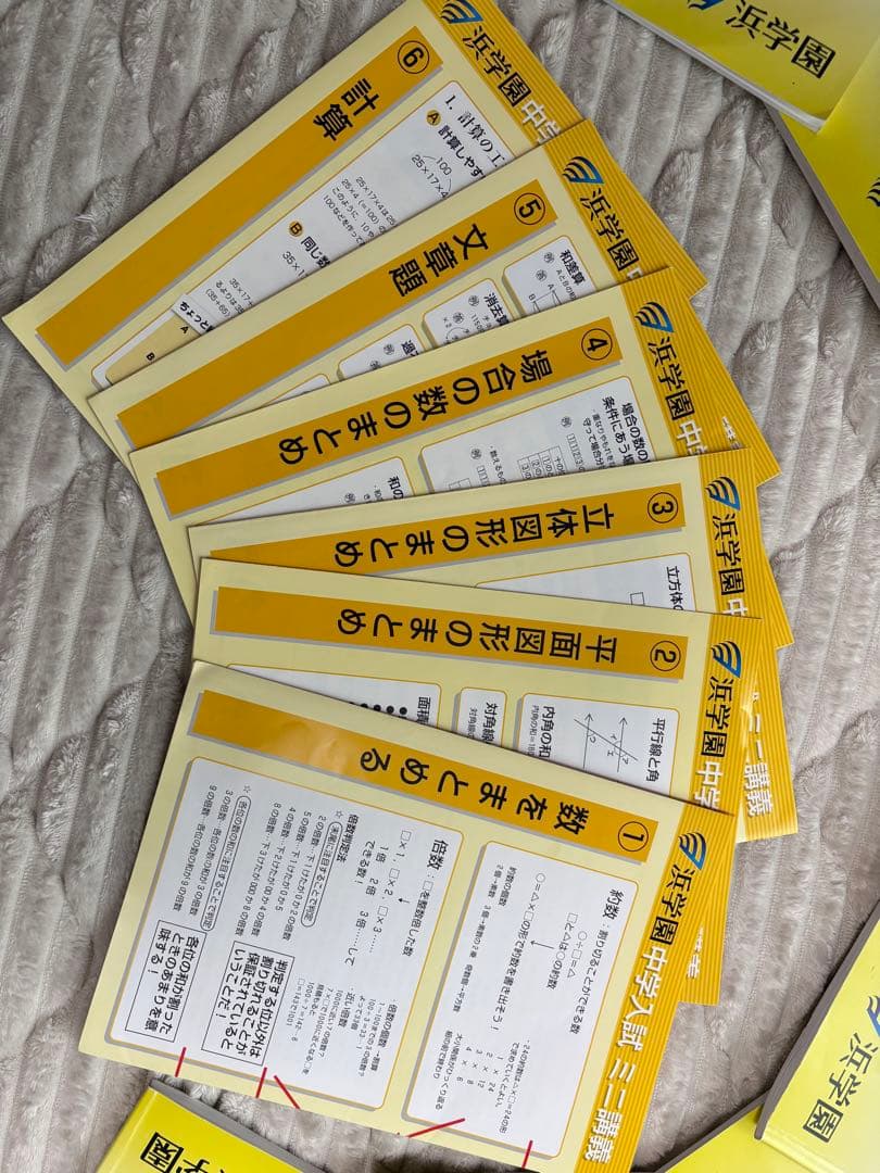 浜学園 日曜志望校別特訓問題集 2025 RDコース - メルカリ