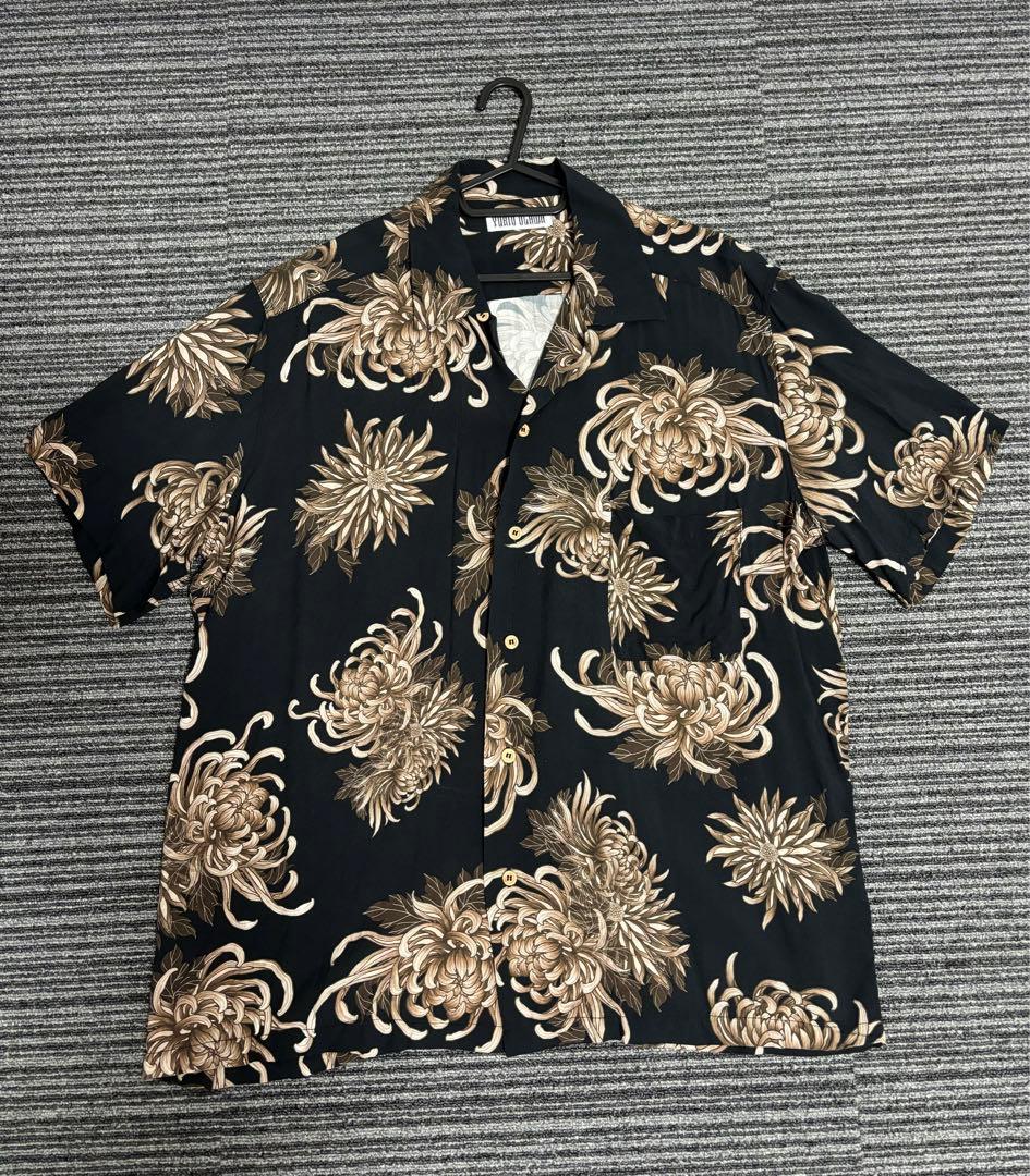 信州まなぶ×YUKIO OGAWA 菊総柄アロハシャツ - メルカリ