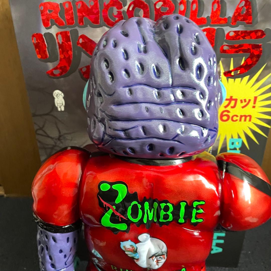 リンゴリラ 7期 ソフビ デハラユキノリ 万事屋 インディーズソフビ 赤