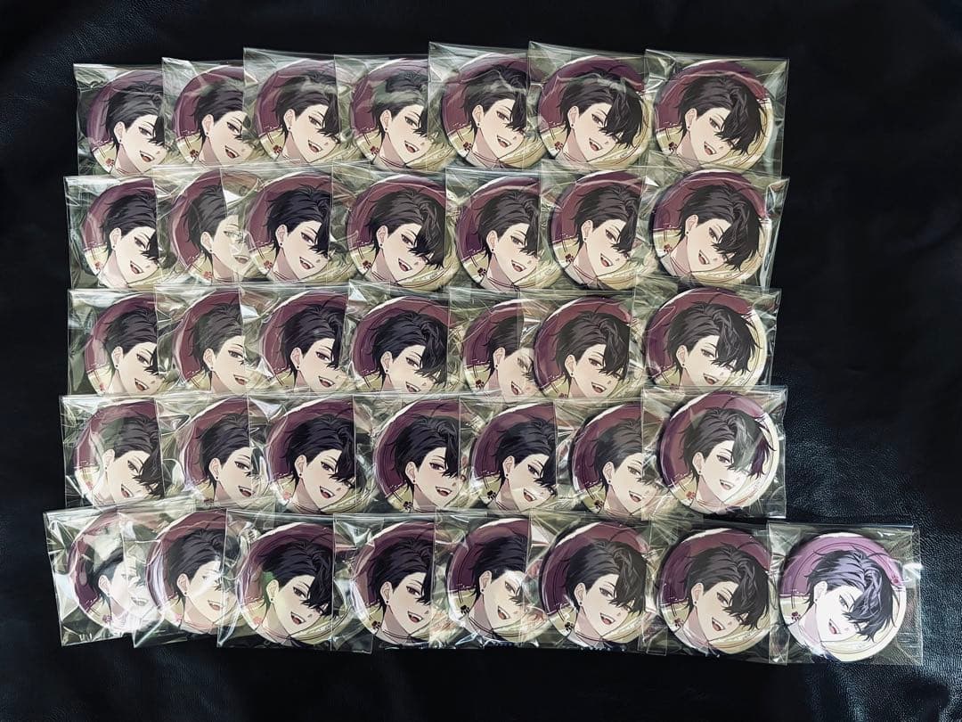 ⚠︎︎6/4まで掲載!! にじさんじ Oriens 佐伯イッテツ 2周年 缶バッジ