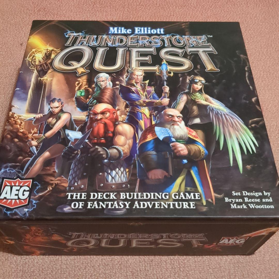 サンダーストーンクエスト 日本語訳ルールブック付 カードスリーブ装着