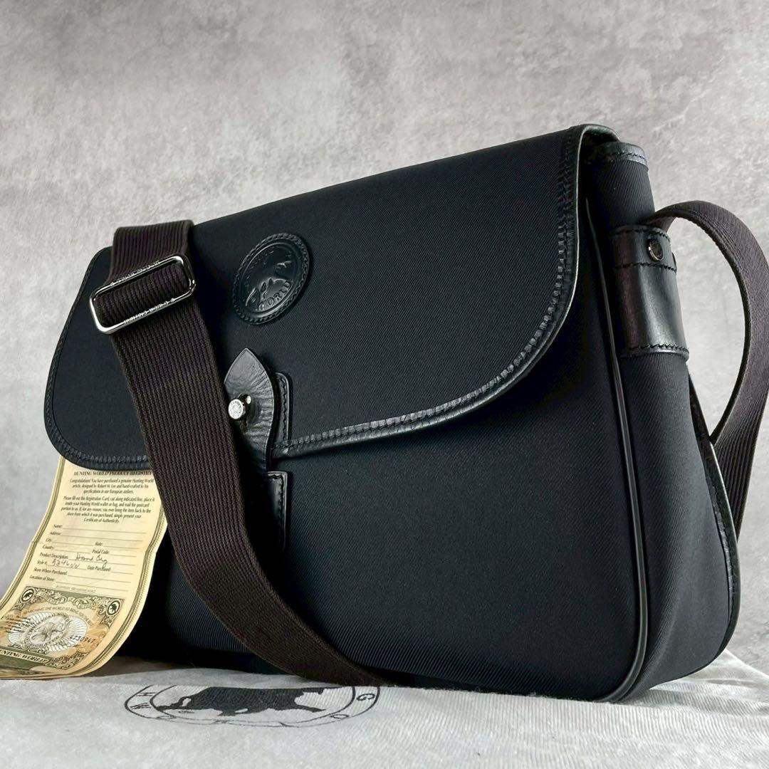 S.S.D様　ハンティングワールド　メッセンジャーバッグ　フラップ　キャンバス