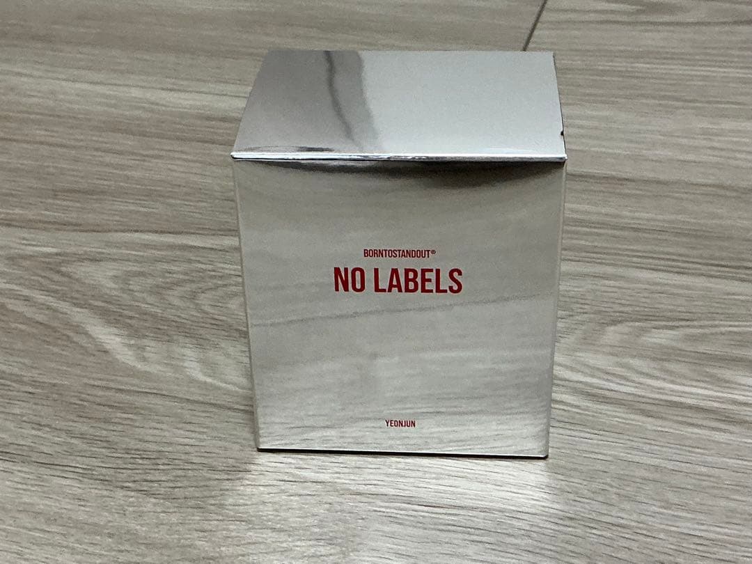 新品 TXT ヨンジュン NO LABELS香水 BORNTOSTANDOUT