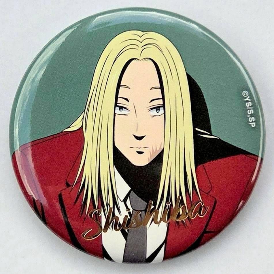 神々廻 箔押し缶バッジ Chair PLAZA ジャンプフェスタ サカモトデイズ