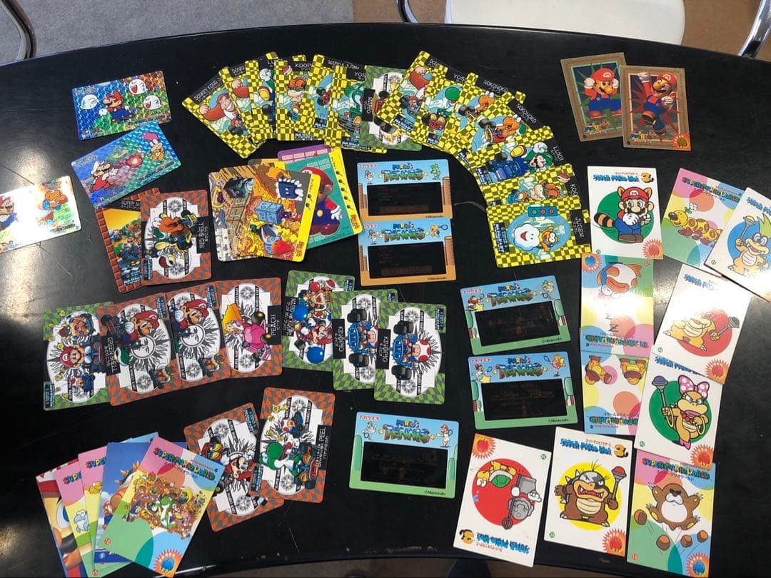 スーパーマリオカード　カードダス、フィルムカードなど 大量　当時物　希少
