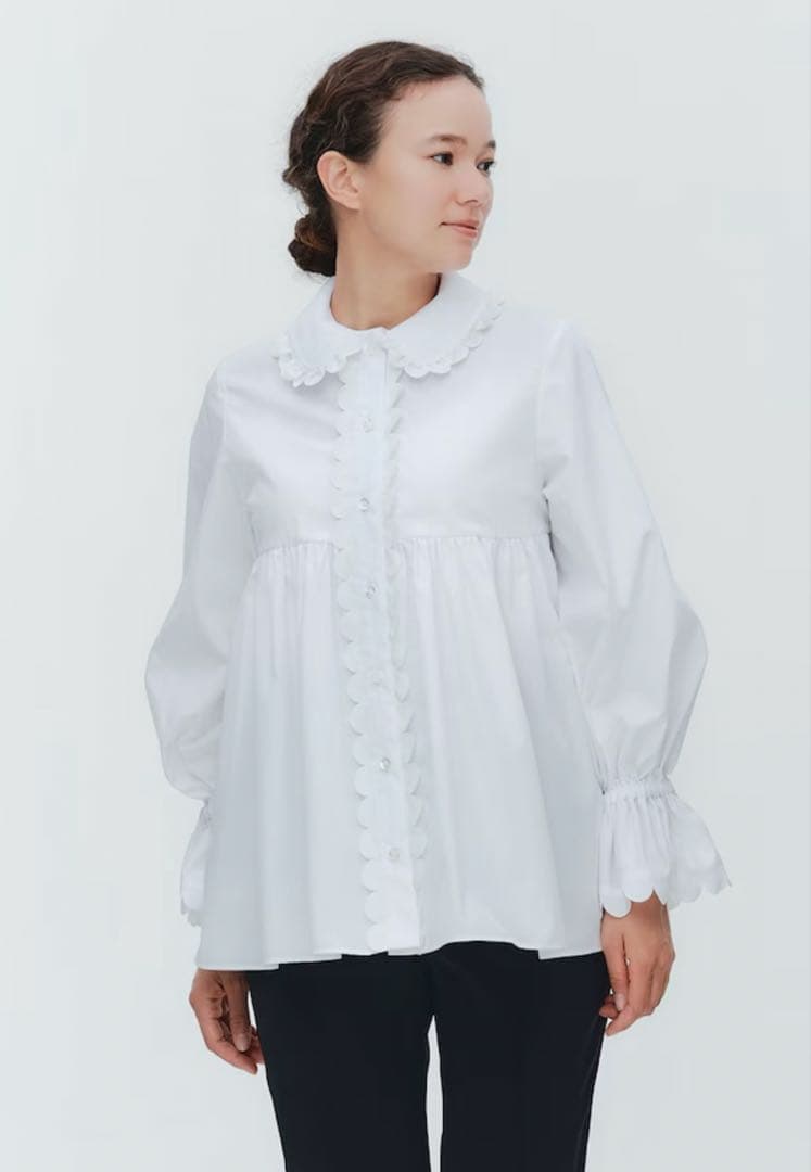 yori スカラップトリムブラウス【2026SP】 38