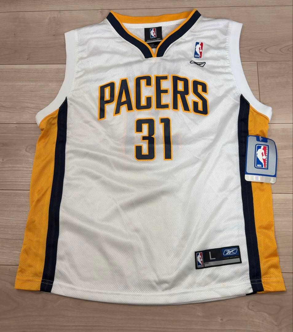 Reebok製 NBA インディアナ・ペイサーズ レジー・ミラー ユニフォーム 90s NBA レジー・ミラー MILLER ＃31 PACERS インディアナ・ペイサーズ