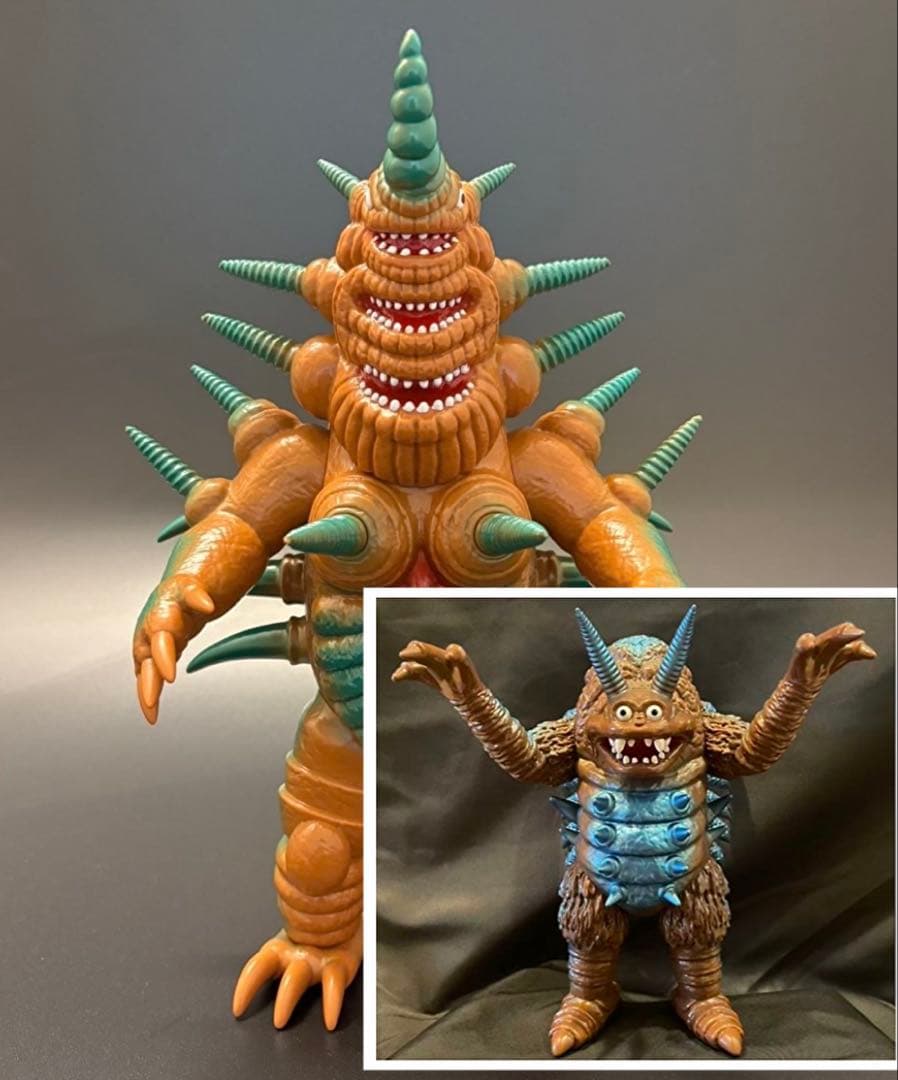 Y・MSFウルトラソフビシリーズ 合体怪獣　プラズマ　マイナズマ　2点セット Y・MSFの「ウルトラソフビシリーズ」第8弾「合体怪獣プラズマ」が待望