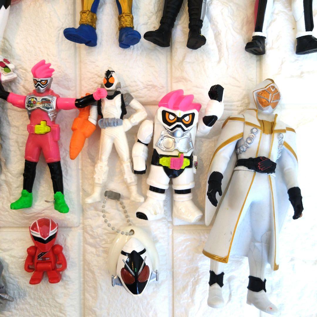 特撮 ソフビ フィギュア まとめ売り 仮面ライダー ウルトラマン 戦隊