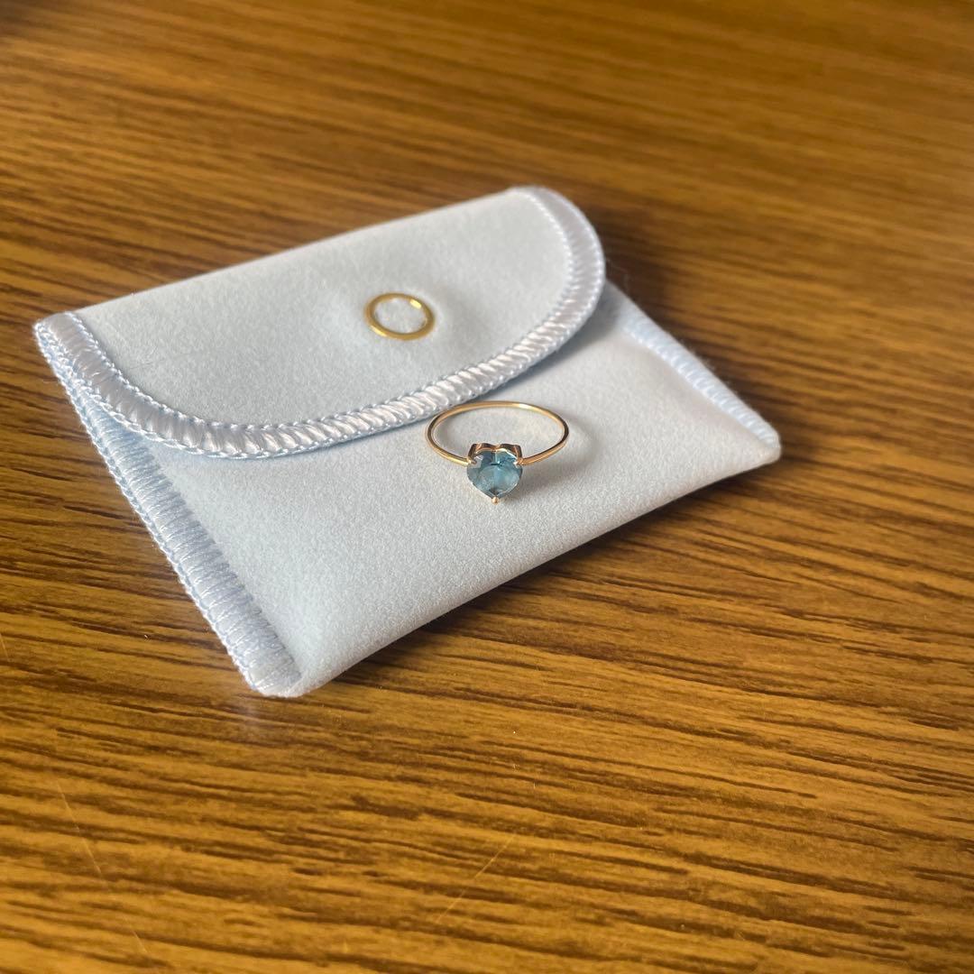 alice in tinyroom ドロシーリング　ロンドンブルートパーズ　8号