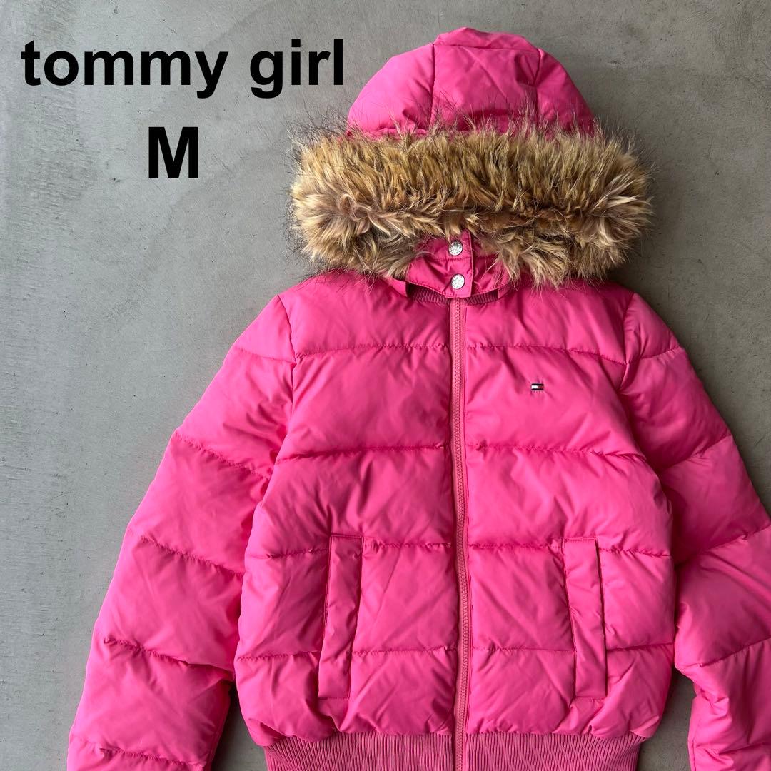 【 girl】トミーガール　M　ダウンジャケット　y2k　ピンク