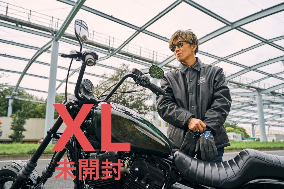 ROLLER FAKE LEATHER COACH JACKET 木村拓哉