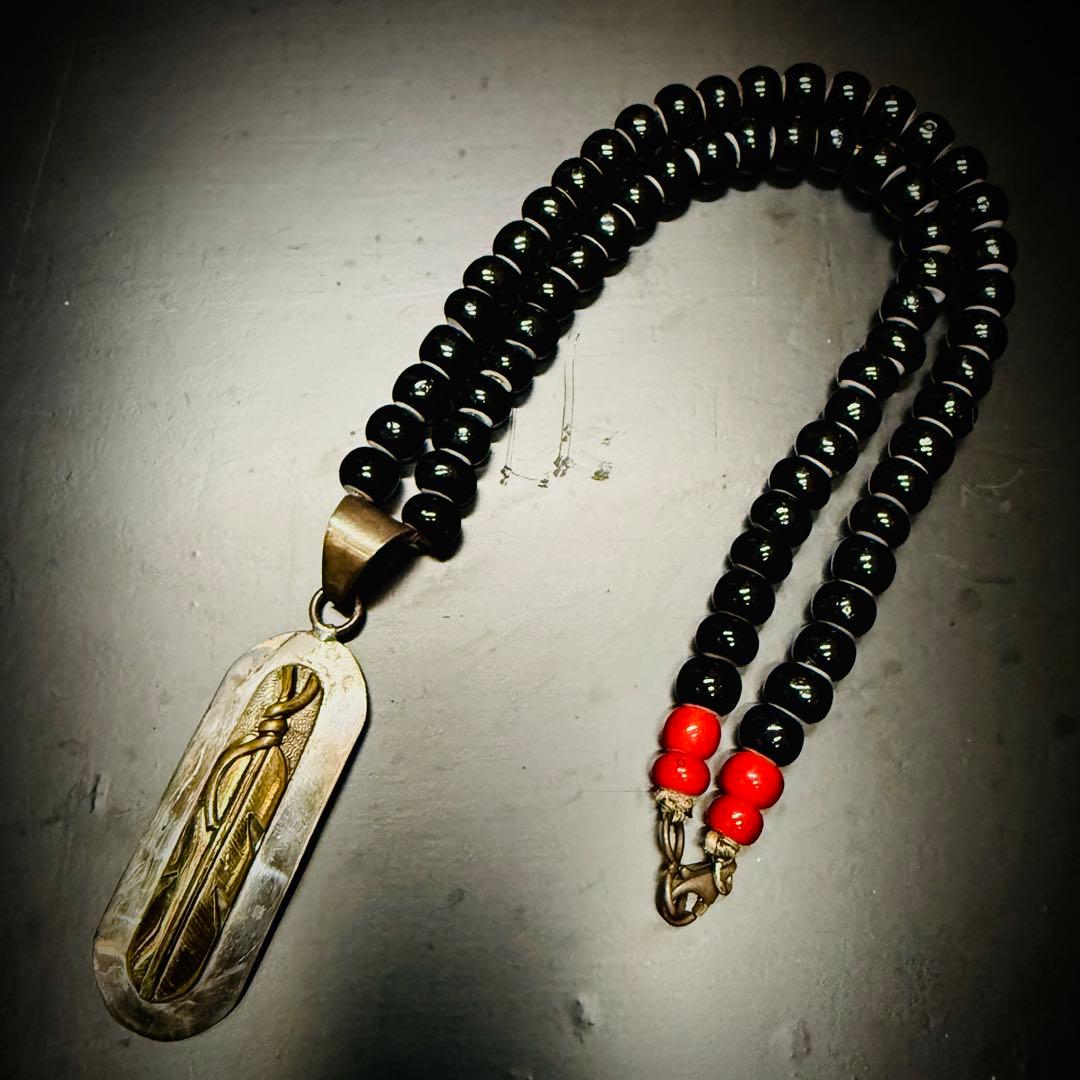 リーベネット12KG ナバホ　インディアンジュエリー　フェザー