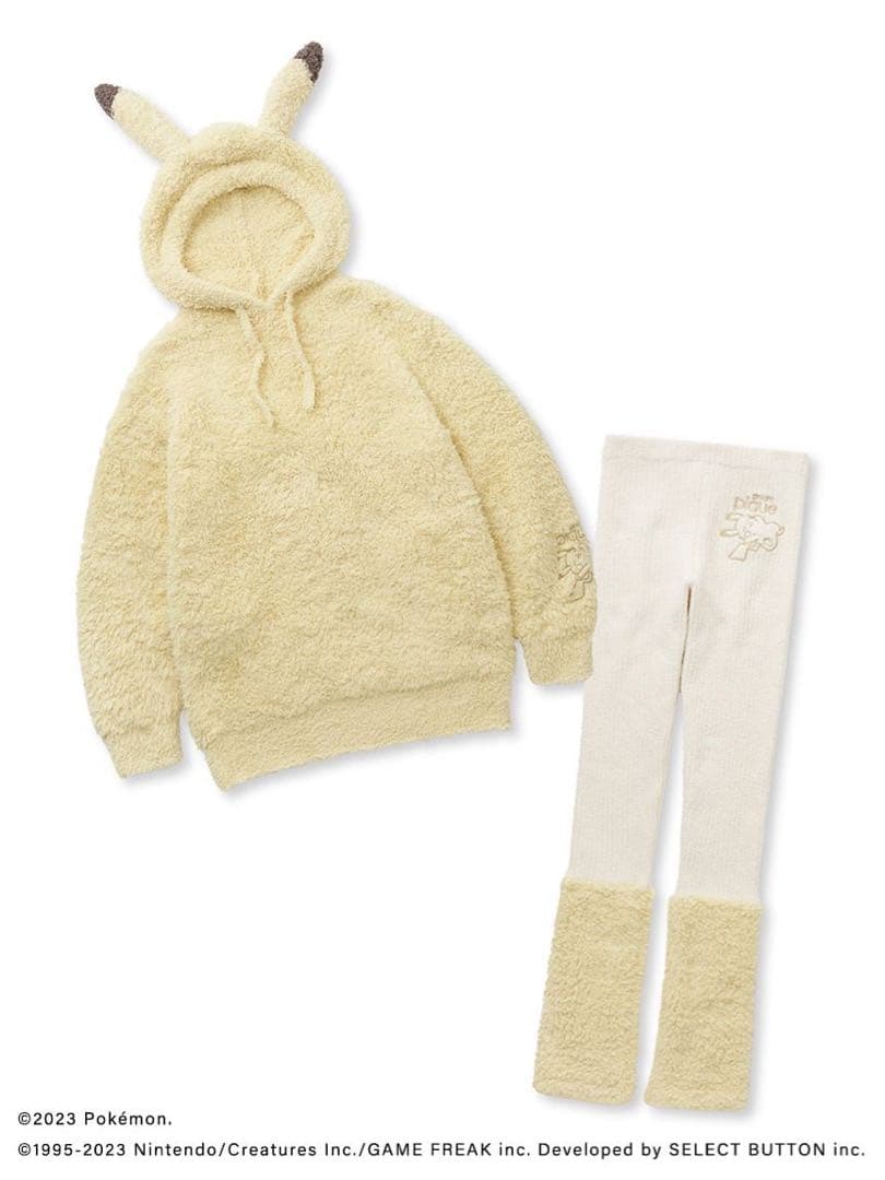 ジェラピケ　ジェラートピケ　ポケモンスリープコラボ　ピカチュウ