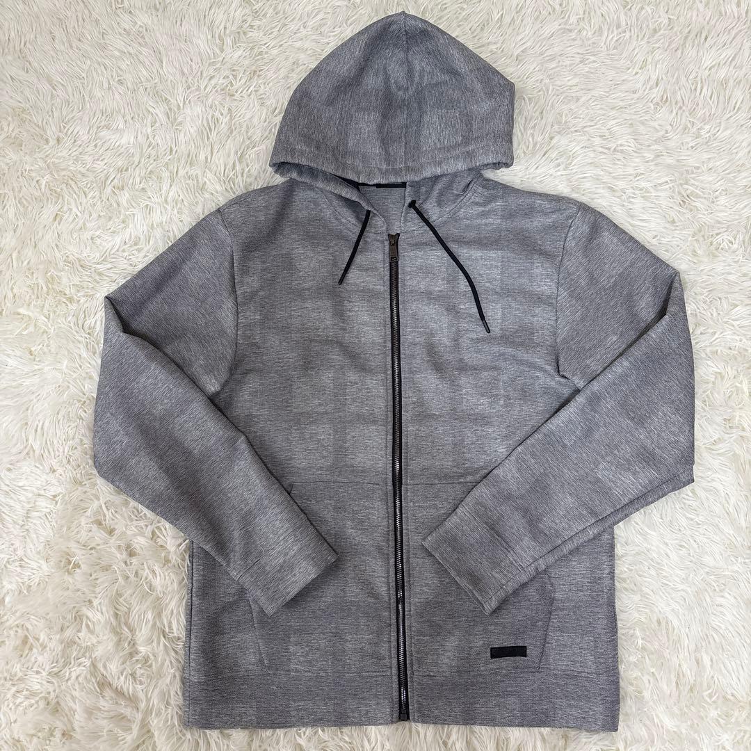 ブラックレーベルクレストブリッジ チェックメランジパーカー メランジラミーバックチェックパーカー（カットソー）｜BLACK LABEL