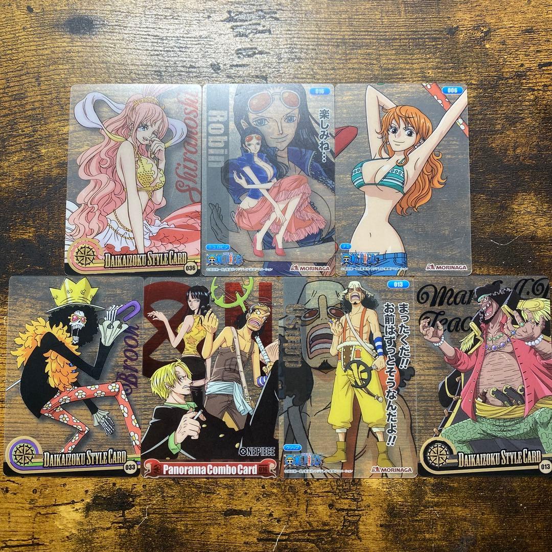 ワンピース 森永ウエハースカード 7枚 - メルカリ