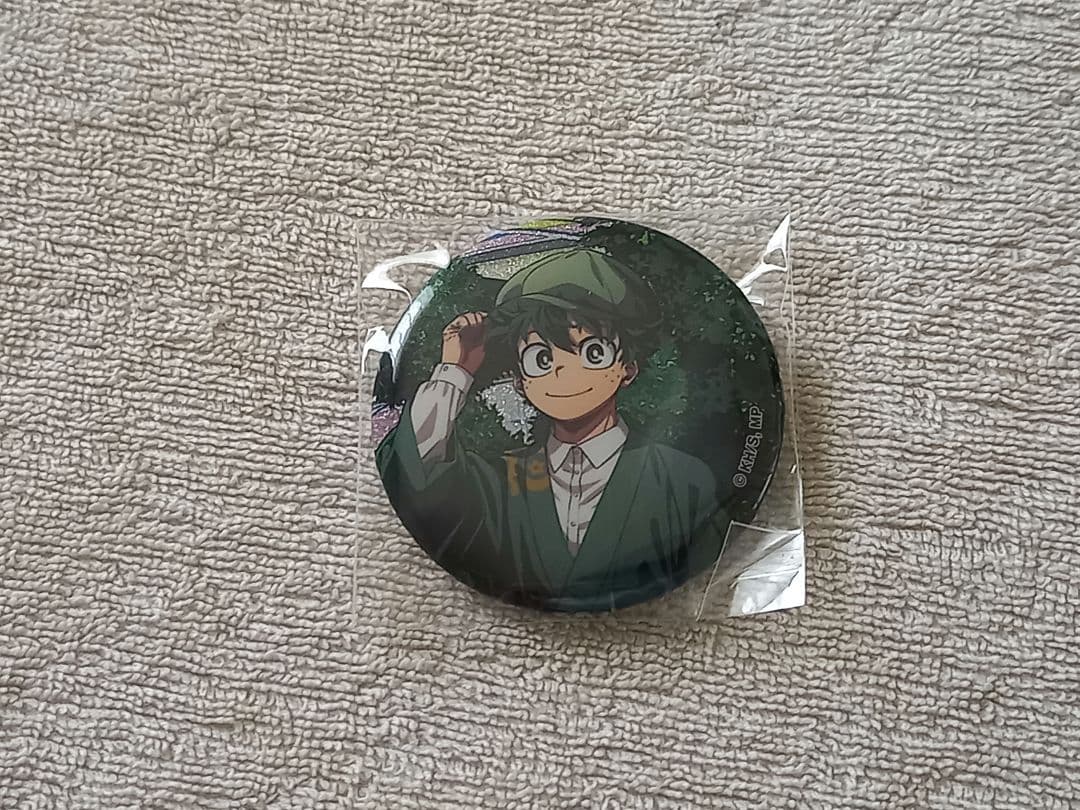 僕のヒーローアカデミア 花やしき 缶バッジ 緑谷出久 - メルカリ
