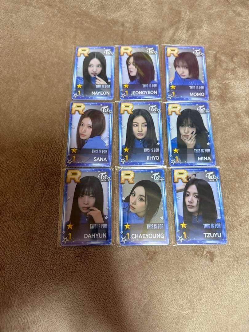タレントカード TWICE SSJYP This is for