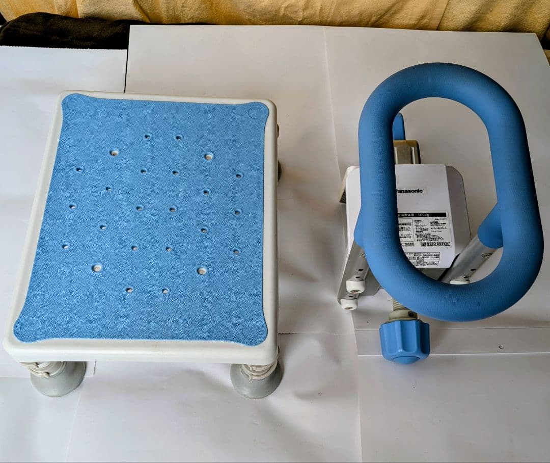 パナソニック 介護用 浴槽台＆入浴グリップ（ユクリア） 2点セット 防カビ