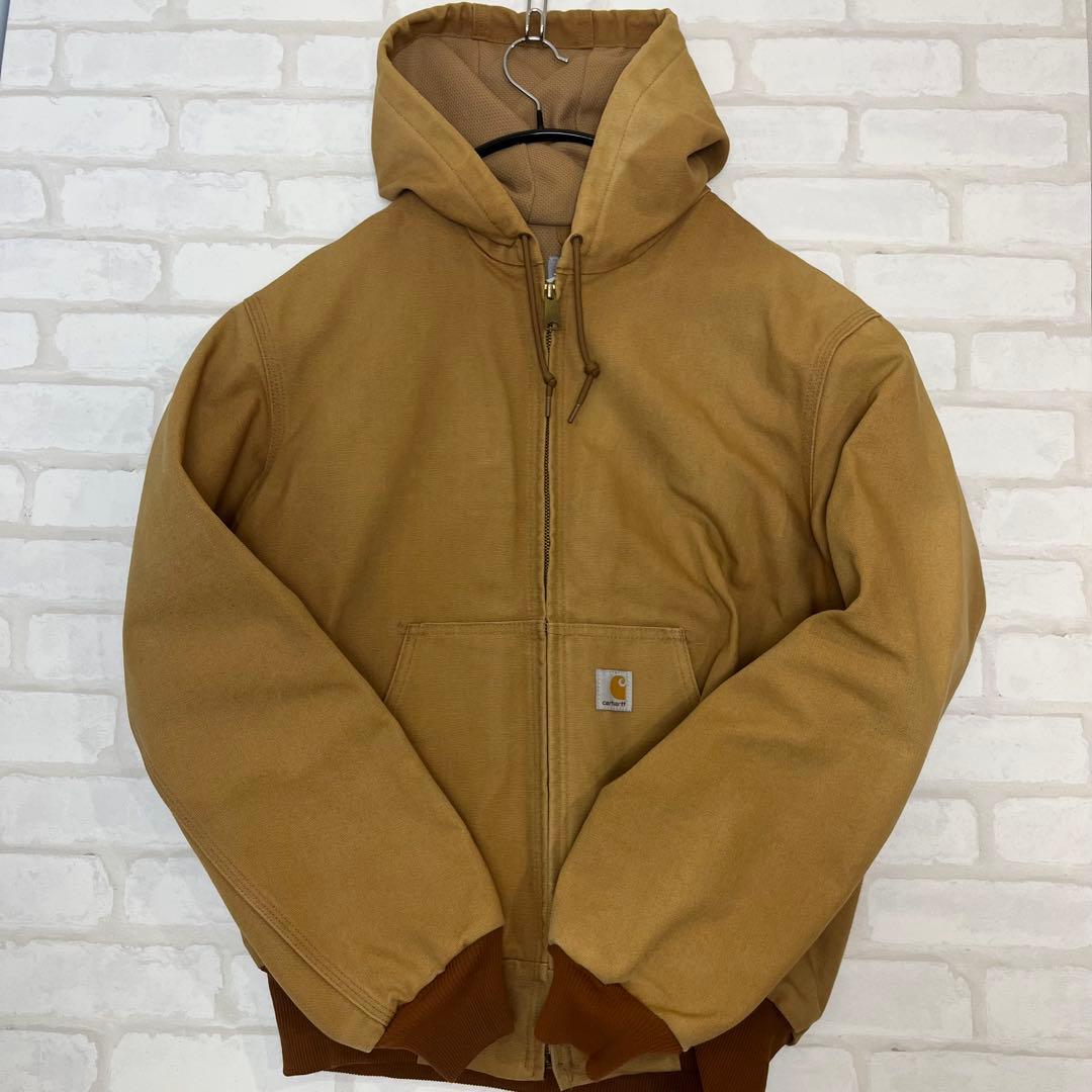 Carhartt アクティブジャケット　USA J131 ブラウン