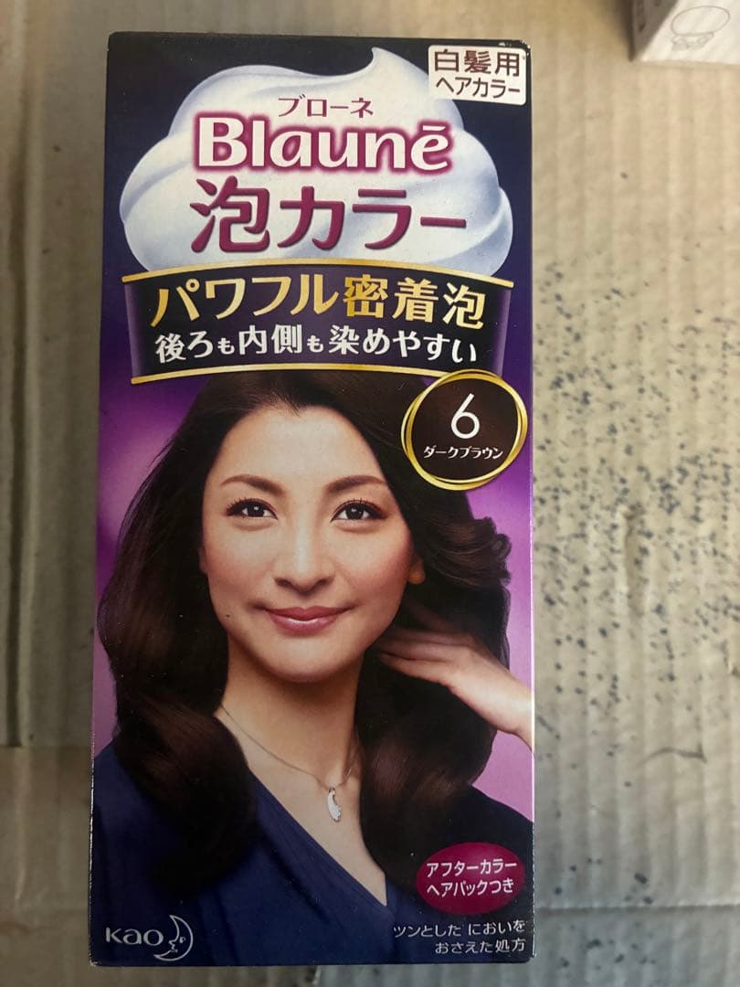 Blaune 泡カラー 6 ダークブラウン