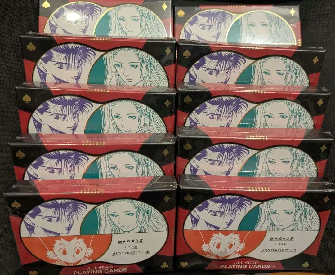 即購入可 冨樫展 トランプ 10点 シュリンク付き 新品未開封 ハンターハンター
