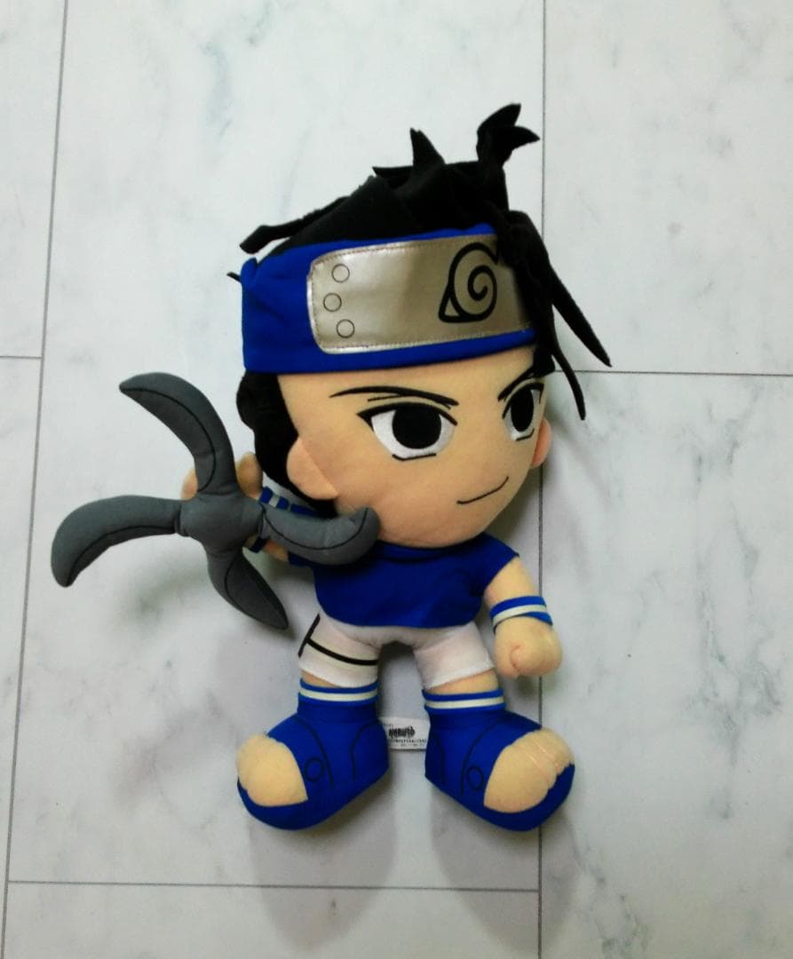 NARUTO ナルト　うちはサスケ　アミューズメント専用　ぬいぐるみ　一般非売品 NARUTO Chibiぬいぐるみ うちはサスケ 少年篇 : 玩具と文具 あさだ