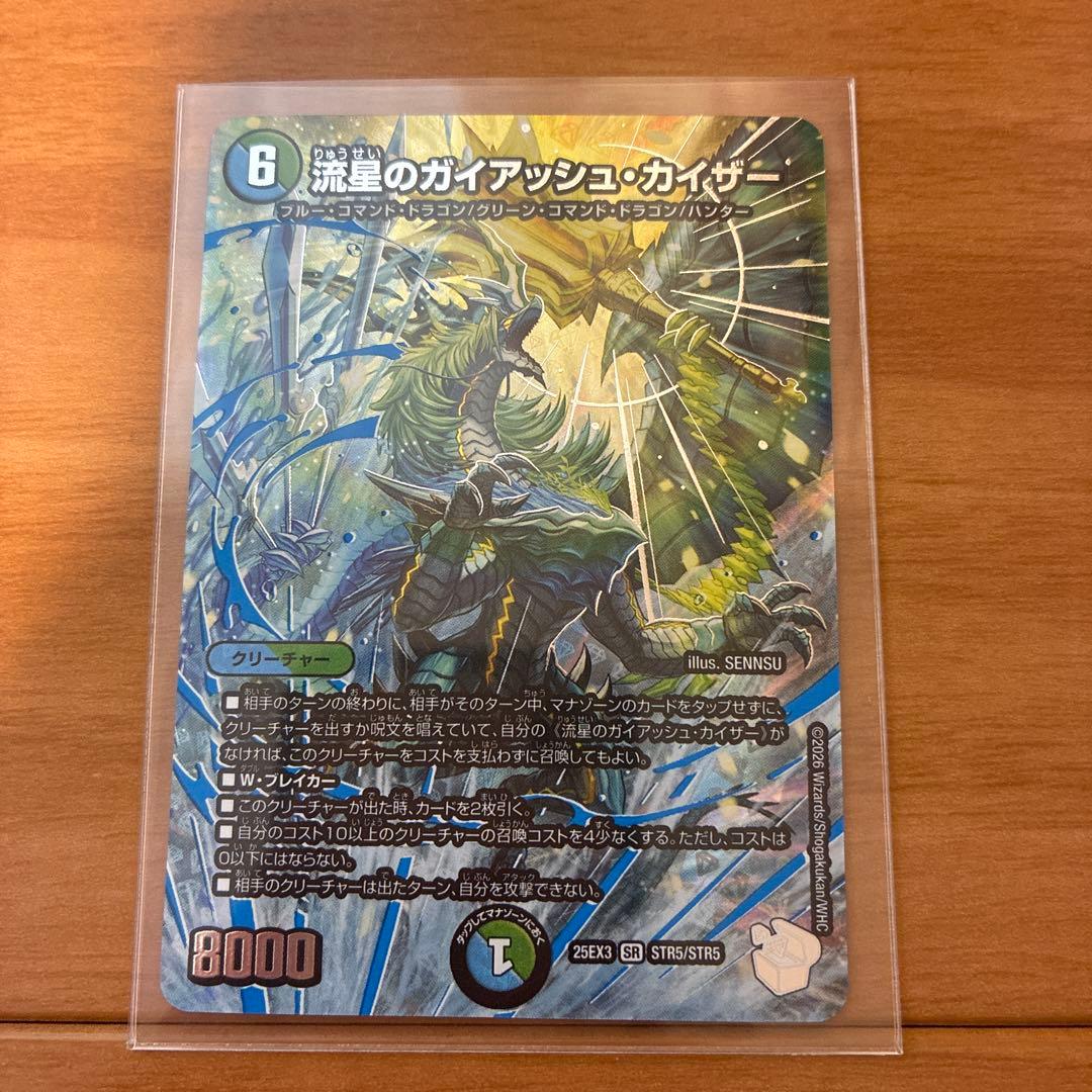 流星のガイアッシュ•カイザー 超銀トレジャー - メルカリ