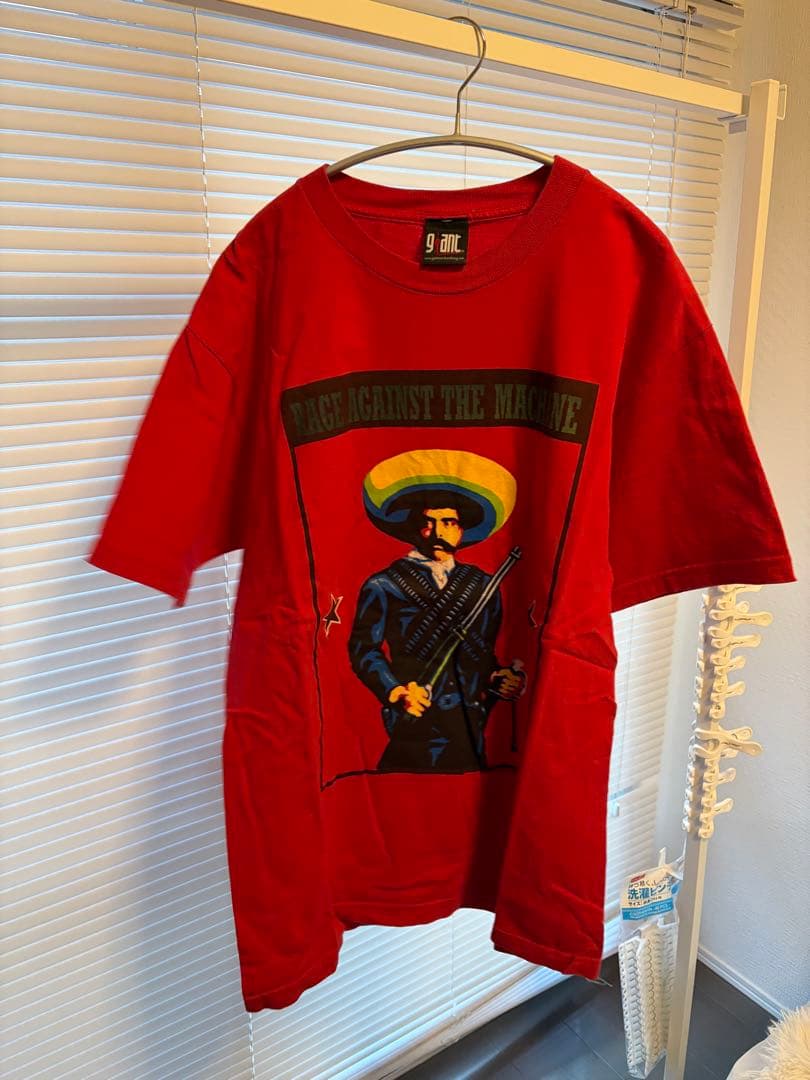 RAGE AGAINST THE MACHINE Tシャツ ヴィンテージ 90's RAGE AGAINST THE MACHINE VネックTシャツ (XL)/A3073T-S – PAGE
