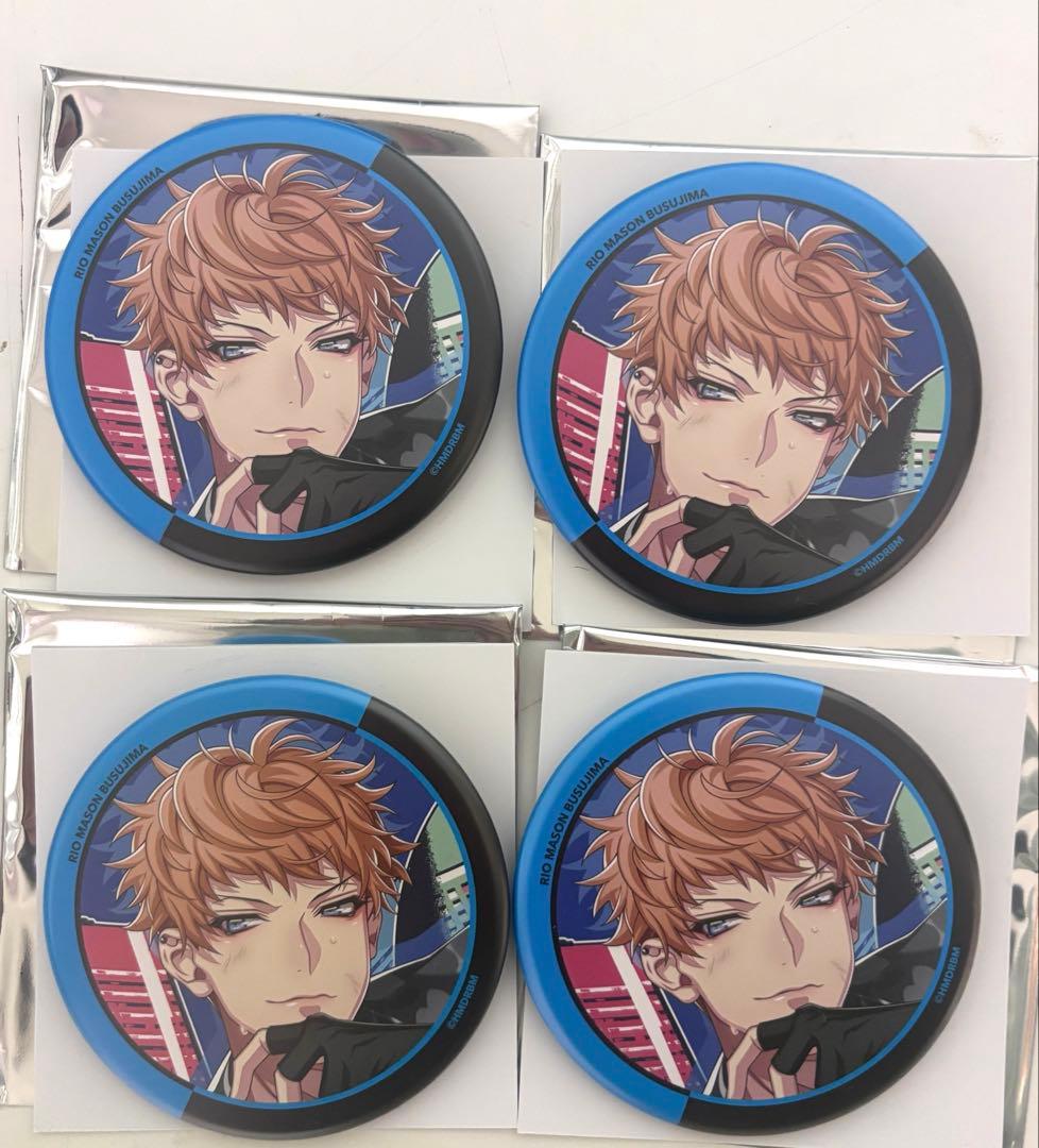 ヒプマイ リバイバル 缶バッジ 毒島メイソン理鶯 - メルカリ