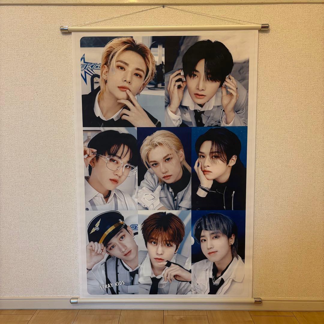 【期間限定値下げ】ストレイキッズ／特大タペストリー／6本セット