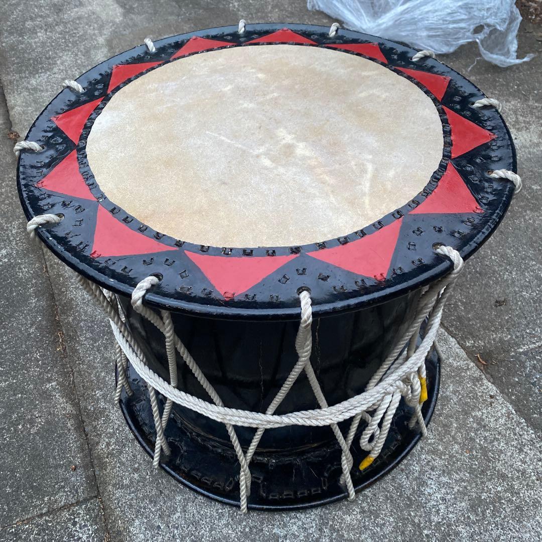 盛岡さんさ踊り 太鼓 直径54cm x高さ44cm