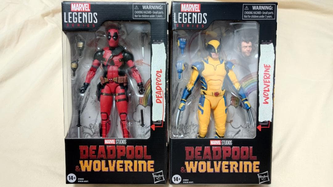 マーベル・レジェンド MCUシリーズ デッドプール、ウルヴァリンセット（未開封）