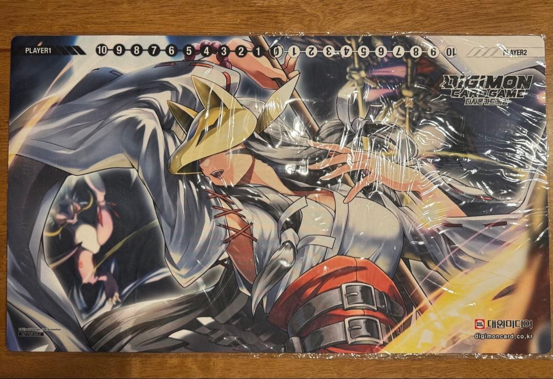 デジモンカード プレイマット サクヤモン 韓国
