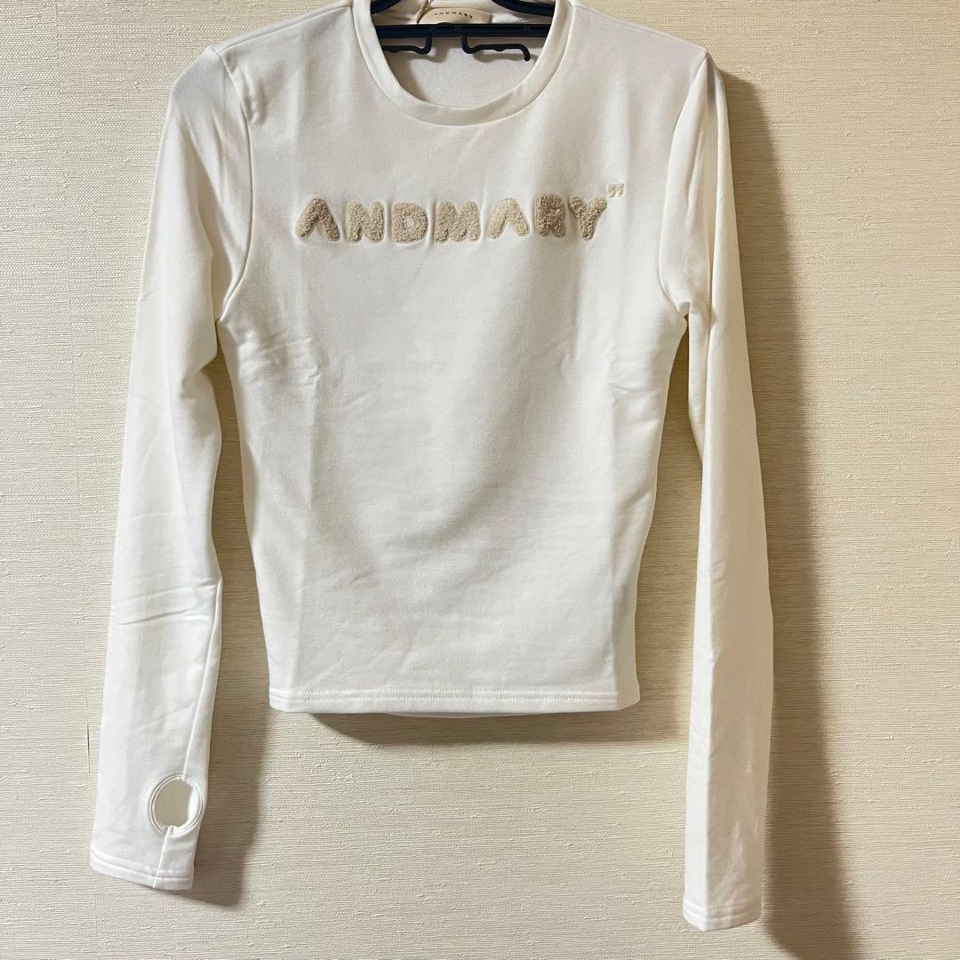 andmary Mary logo tops - メルカリ