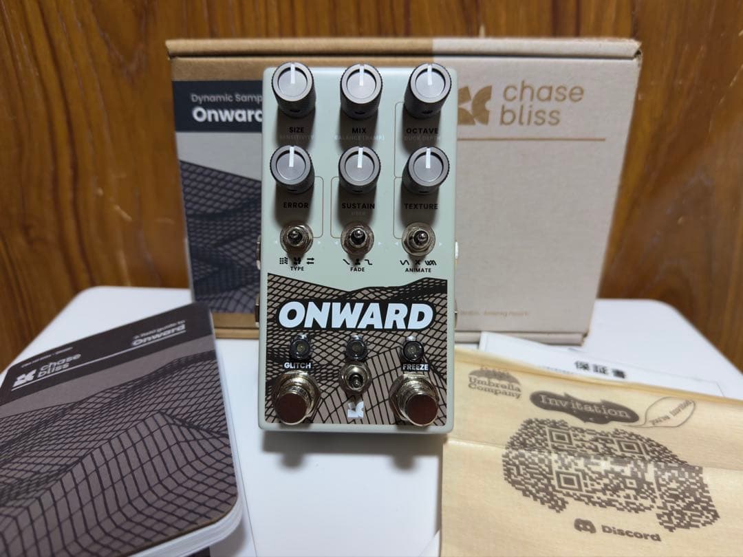 Chase Bliss Onward ダイナミックサンプラー