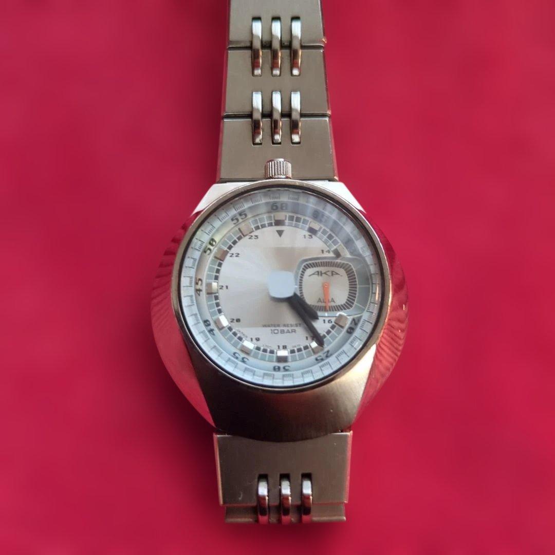 希少！アルバ　AKA 稼働良好　オリジナルベルト！ SEIKO ALBA セイコーアルバ 時計ベルト 16mm となりのトトロ 限定品